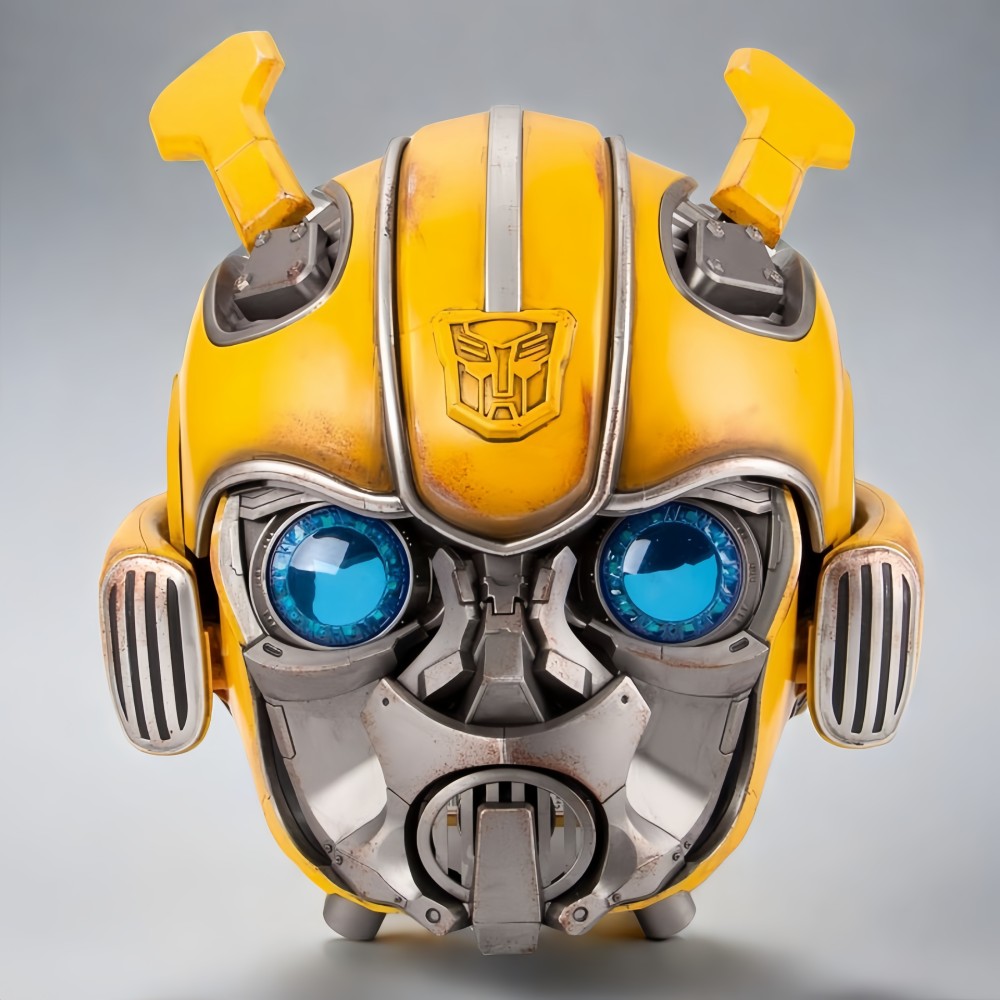 Bumblebee Helmet with Voice Control - Wearable