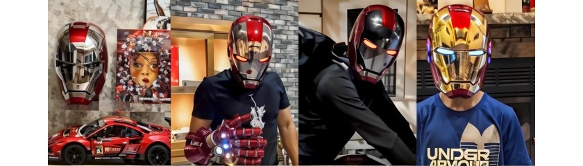 Cosplay Iron Man Helmet, mk5