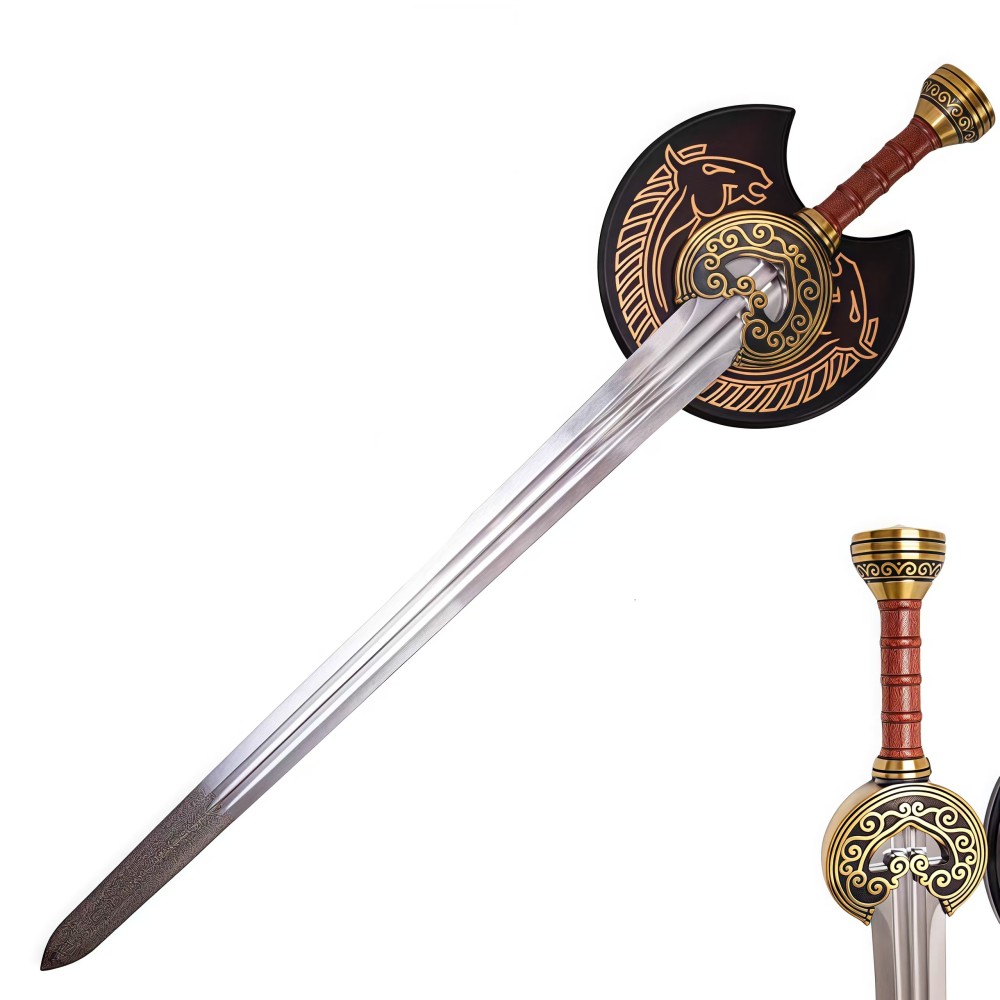 King Theoden Swords Includes Display Plaque