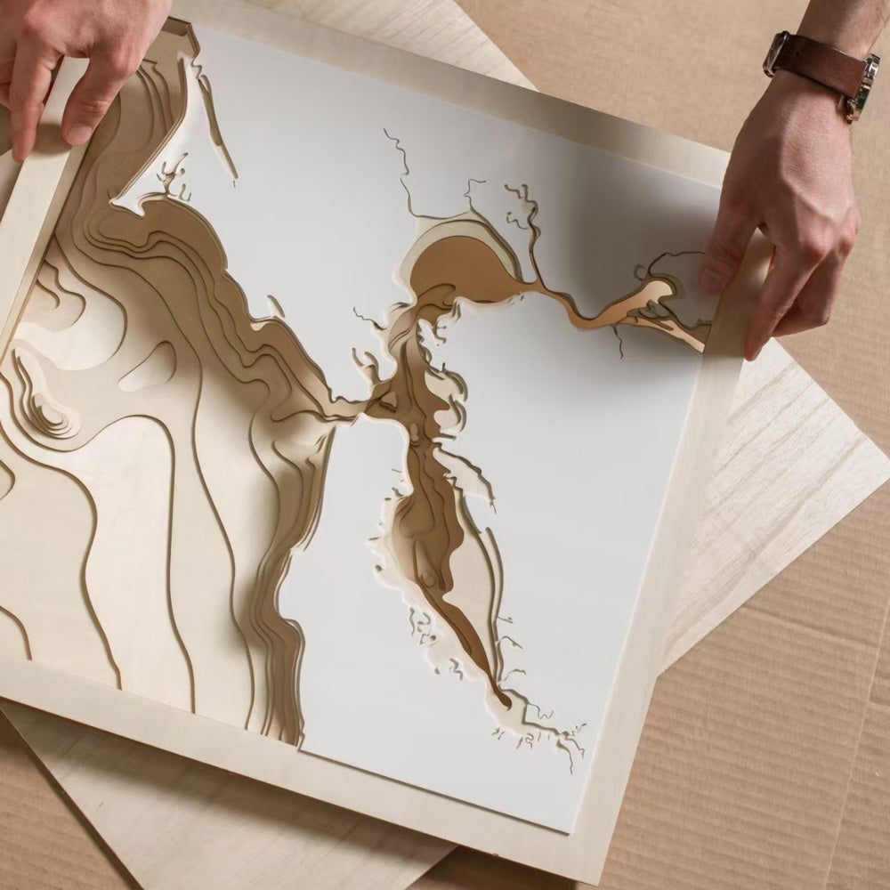 Your Story, Sculpted in 3D Wood Art