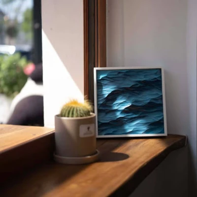 20×20cm 3D  Ocean Decor